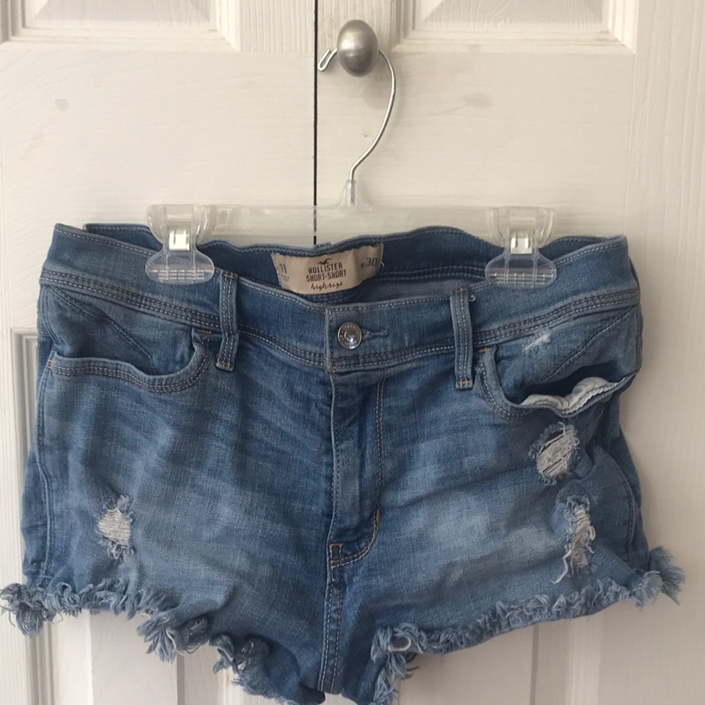 Hollister high rise short shorts